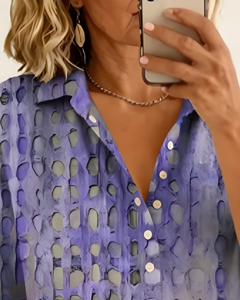 Prudence | Elegant Collar Blouse