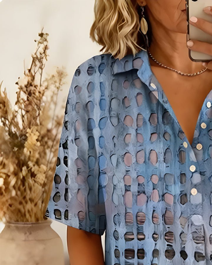 Prudence | Elegant Collar Blouse