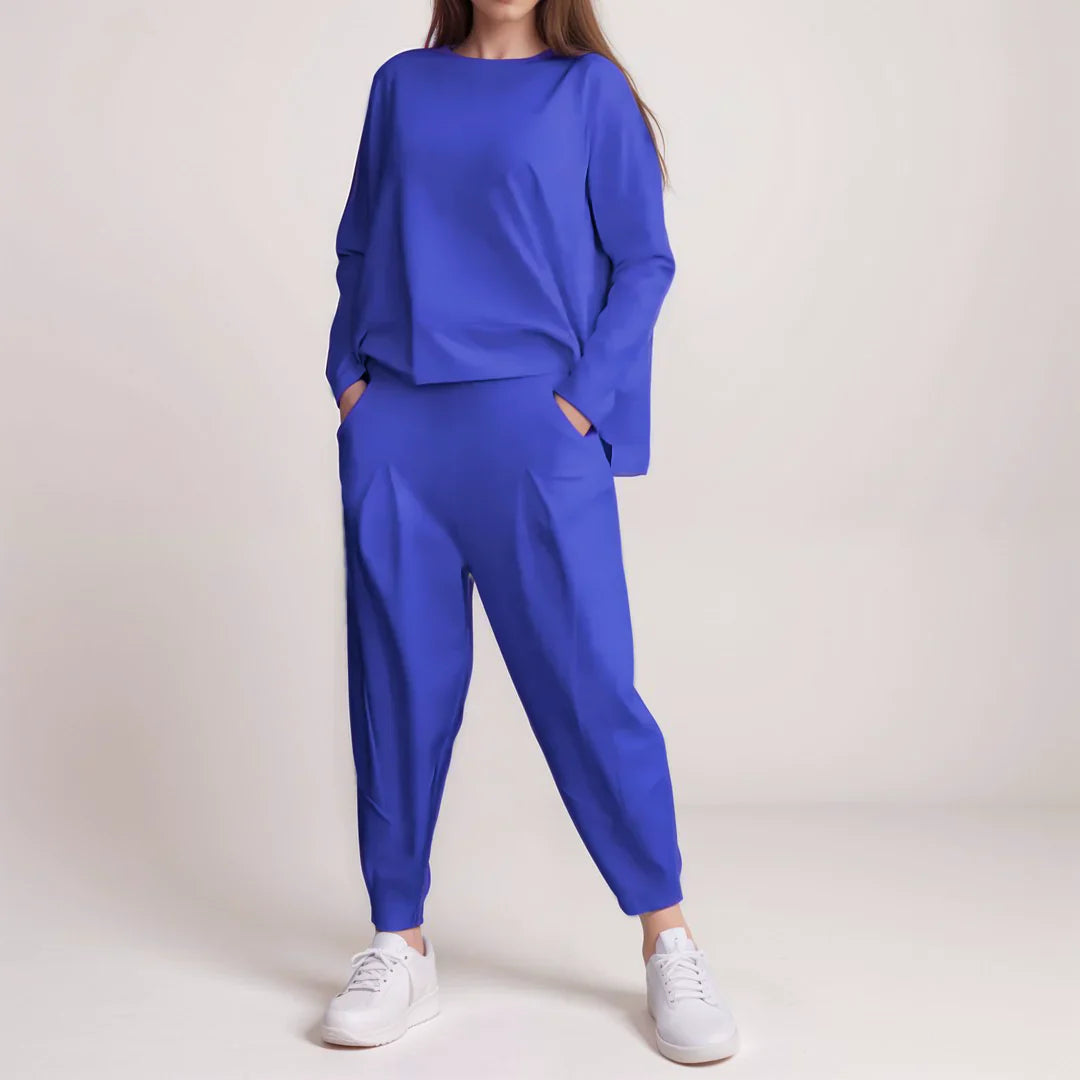 Lisa | Comfortable Two-piece Set with Round Neckline
