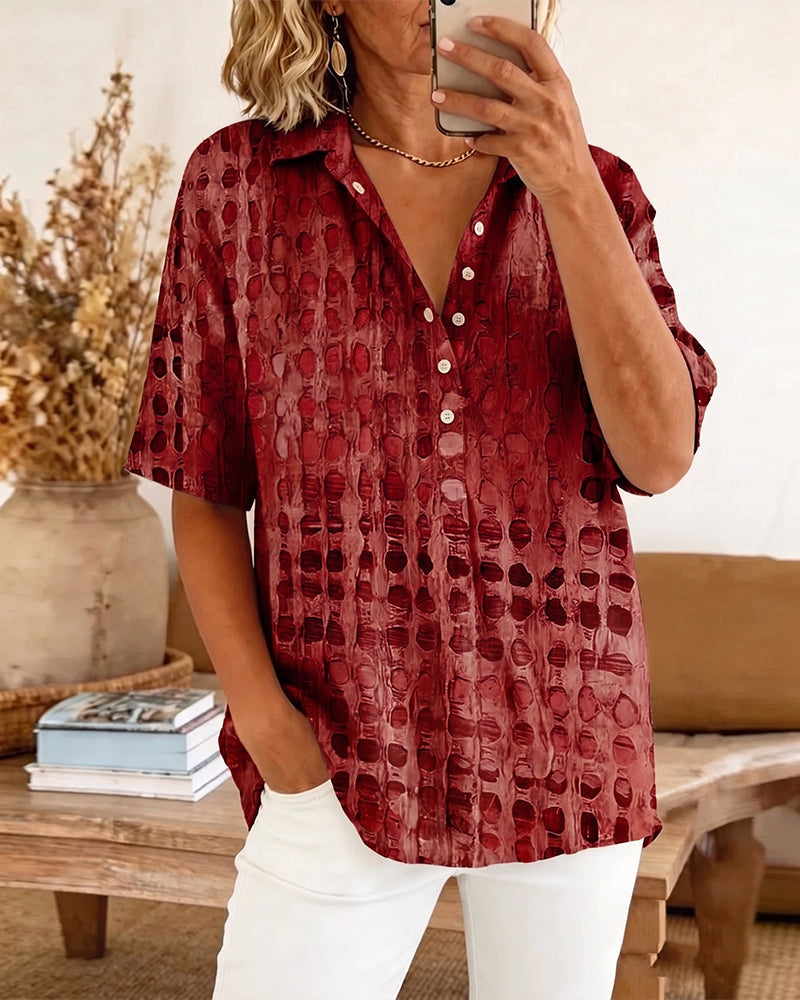 Prudence | Elegant Collar Blouse