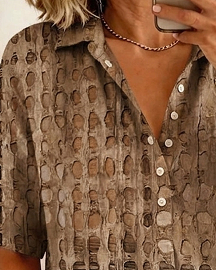 Prudence | Elegant Collar Blouse