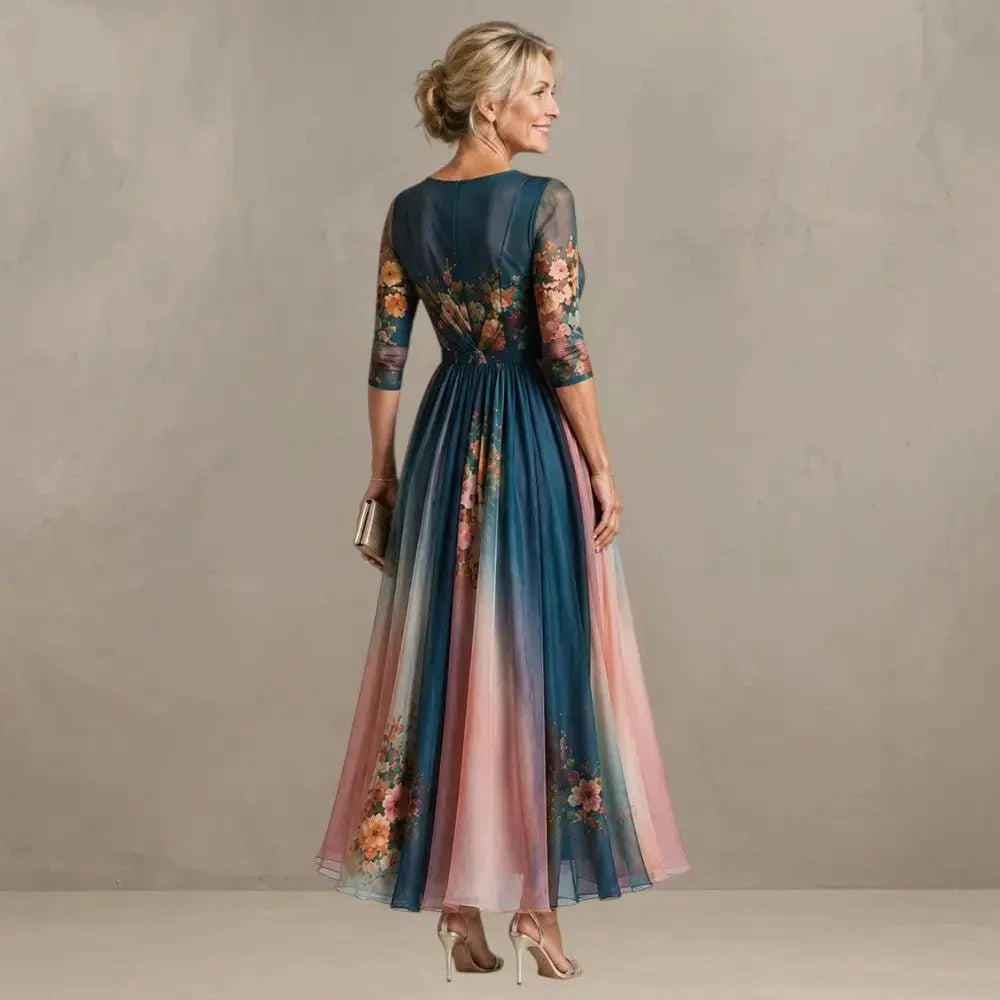 RETESA | Bohemian Maxi Floral Dress